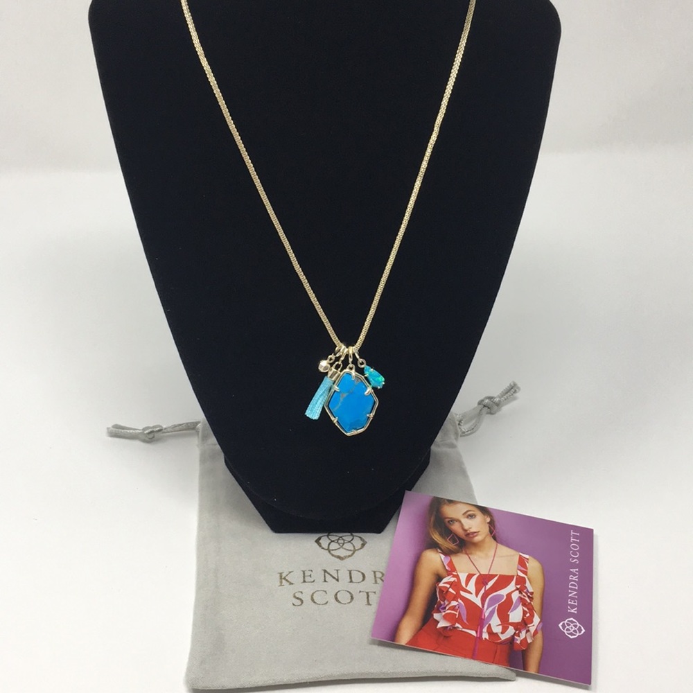 COPY - Kendra Scott Hailey Gold Necklace NWT